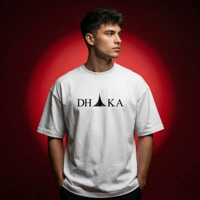 Men's Stylish Premium Drop Shoulder - White